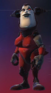 Helga skin on the red team in Full Frontal Assault