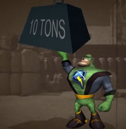 Qwark lifts ten tons