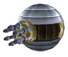Gatling turret render
