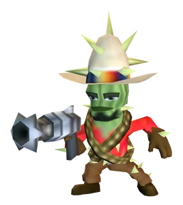 Cactus pirate render