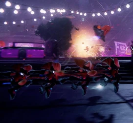 Ratchet using the Phantom Dash in combat.