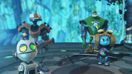 Clank, Qwark, Zephyr and Susie