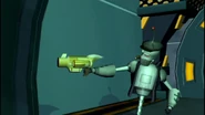 The Head Goon, about to lock Clank inside the vault.
