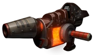A promotional render of the Lava Gun.