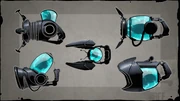 Zoni Blaster concept art.