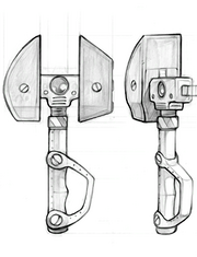 Omniwrench from R&C (2002) concept art