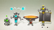 Gadgebots from R&C (2016) concept art