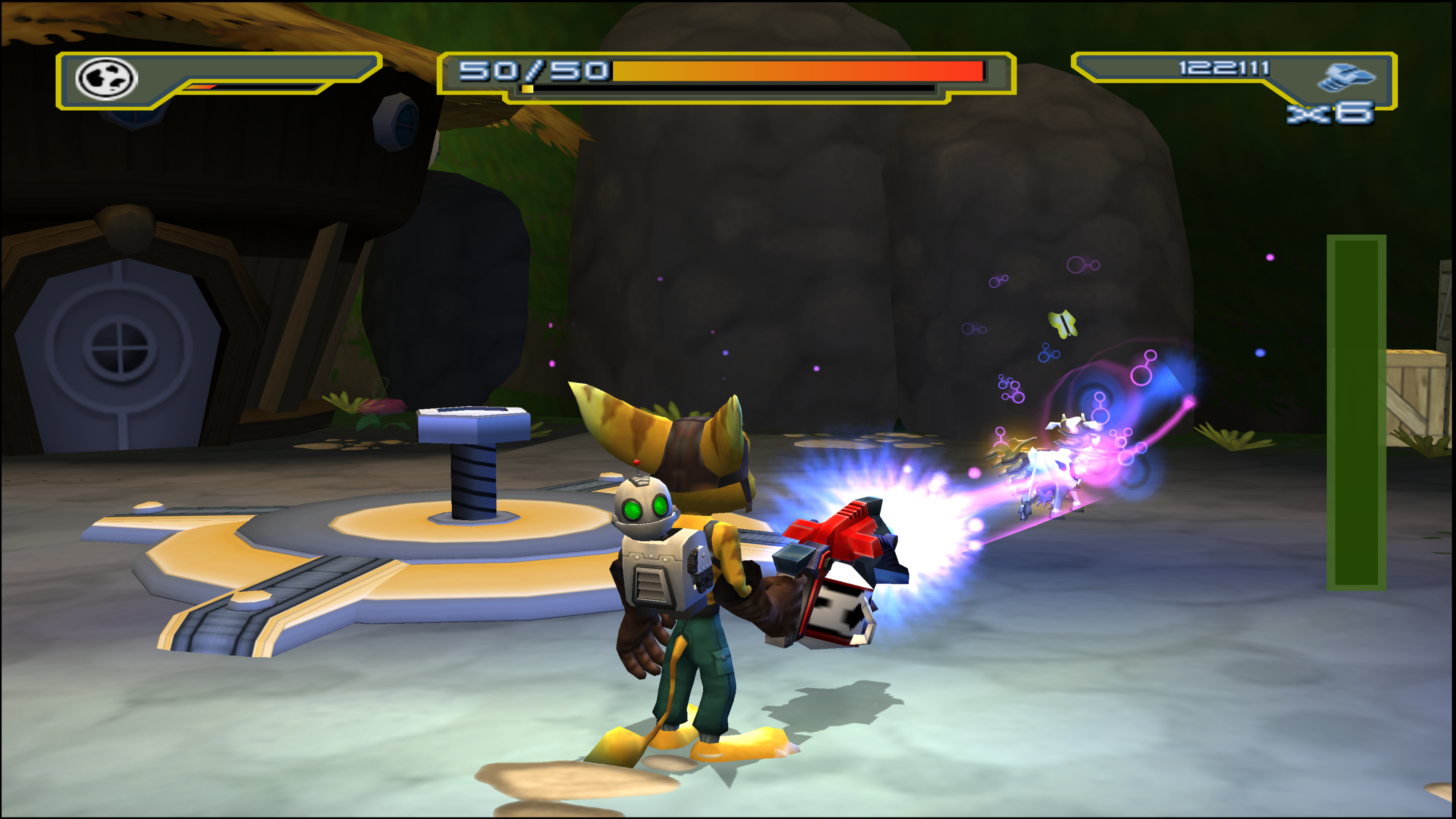 Ratchet & Clank Size Matters (PSP) gameplay 