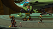 Rendezvous with Qwark cutscene