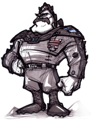 Commando concept art