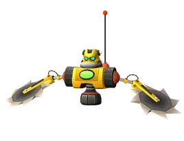 Sawbot from R&C (2002) render