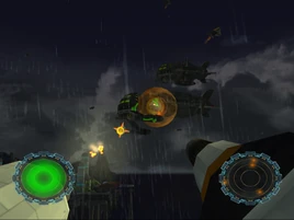 Destroy the bombers gameplay