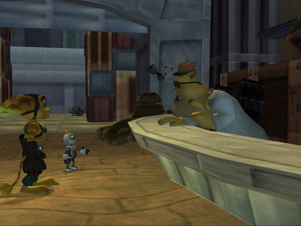 Jeu vidéo Playstation PS2 Ratchet & Clank (2002) complet