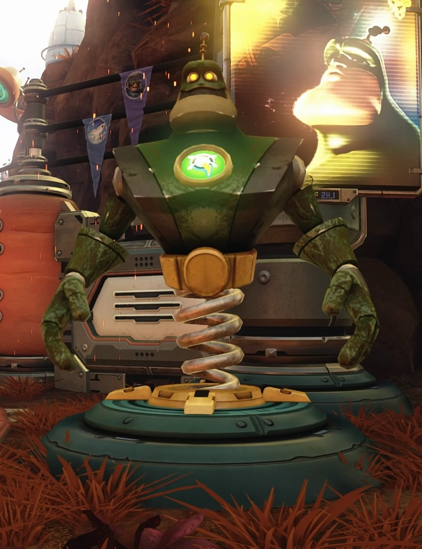 Qwark bot Ratchet & Clank Wiki Fandom