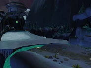 A path through the icy wastes.