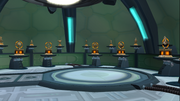 Starship Phoenix trophy room