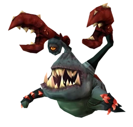 Swamp monster II render