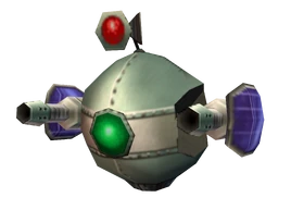 Security drone render