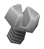 A platinum bolt, as seen in Going Commando.