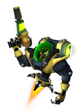 Hover bot promo render