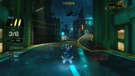 Win the hoverboard race Rilgar from R&C (2016) gameplay