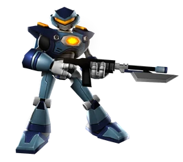 Soldier bot promo render