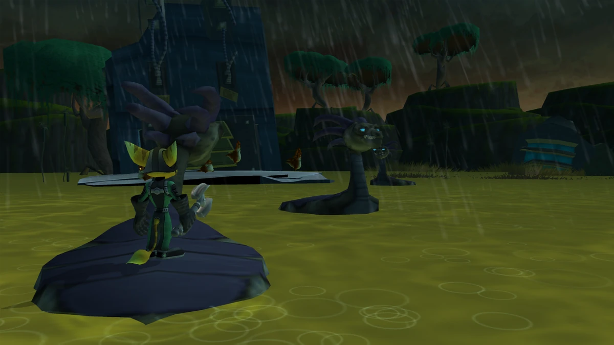 Explore the swamp ruins Ratchet & Clank Wiki Fandom