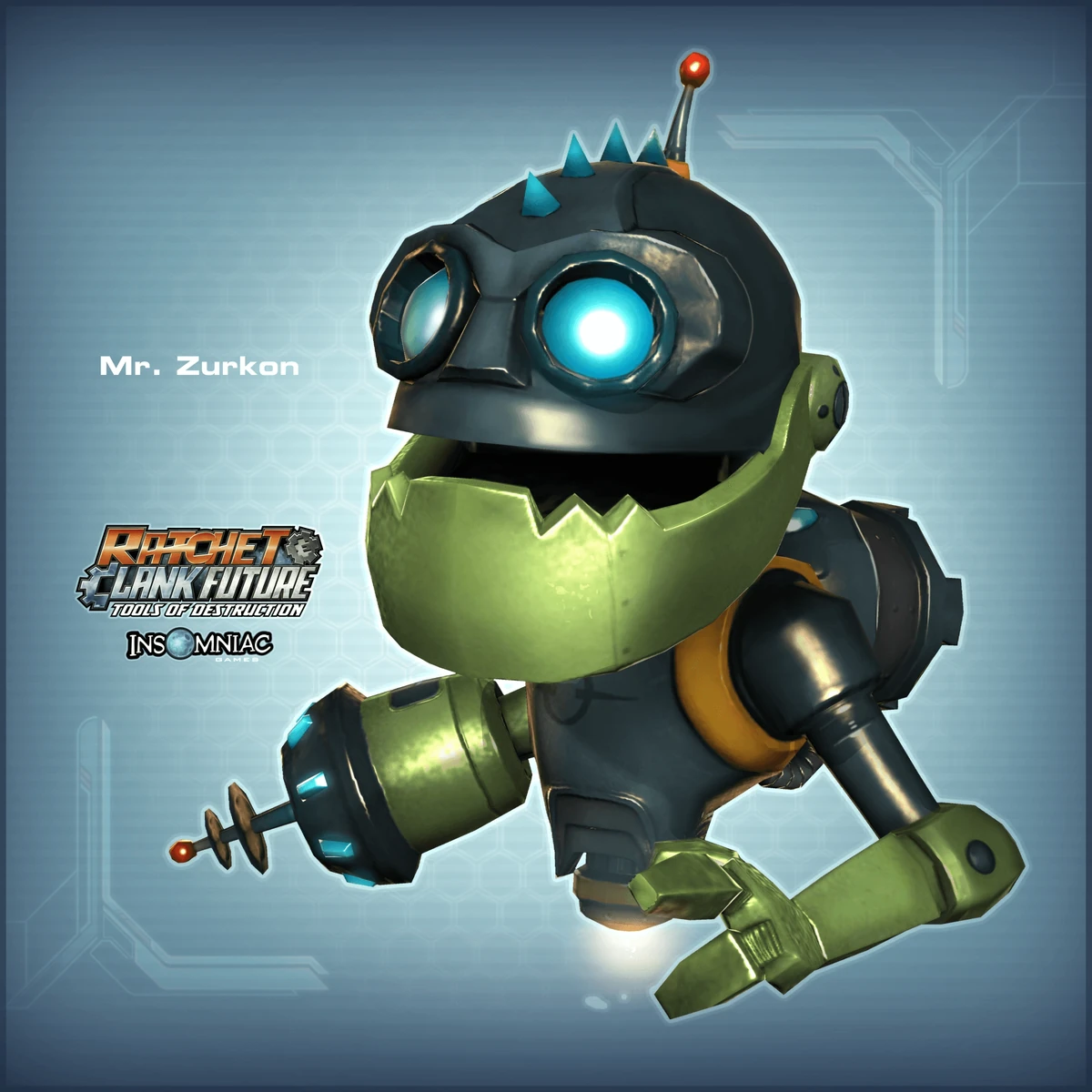 Mr. Zurkon (weapon) Ratchet & Clank Wiki Fandom