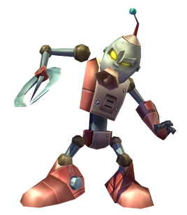 Static midge promo render