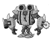 Ultra-Mech form concept art.