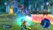 The Cryoshot in action.