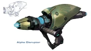 Concept art for the Alpha Disruptor