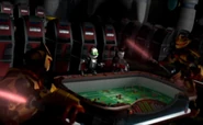 Clank at the Maktar Casino in an episode of Secret Agent Clank.