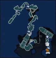 Map layout of Kreeli Comet.