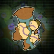 Map layout of Gimlick Valley in the present.