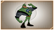 Captain Qwark from UYA concept art 2