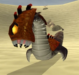 Spitting dune crawler screen