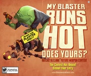 The weapon contest poster.