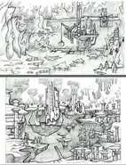 Concept art for Hoven.