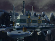 A large munitions factory.