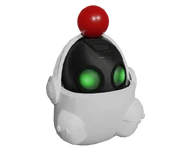 Unfinished model of the Clank backpack.