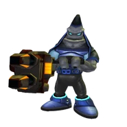 The blarg skin from Up Your Arsenal.
