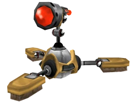 Megacorp Sweeper Bot render