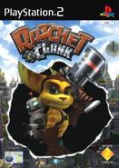 Ratchet & Clank (2002 game) front cover (EU)