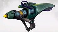 Concept art for the Alpha Cannon.