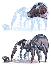 Arachnoid concept art