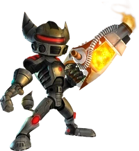 Ratchet con el Blindaje Carbonox.