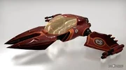 Modelo en 3D de la Afelión.
