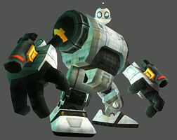 Clank Gigante en los juegos de PlayStation 2 y PlayStation Portable.