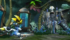 Ratchet in uno degli enigmi del Covo di Darkwater